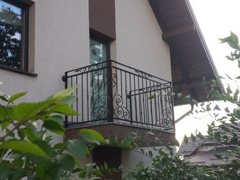Imagine pentru Balustrada din fier forjat model B004
