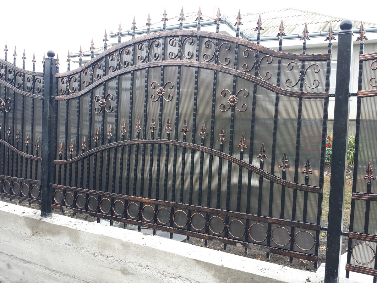 Gard din fier forjat model G046