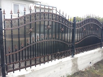 Imagine pentru Gard din fier forjat model G046
