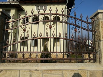 Imagine pentru Gard din fier forjat model G046