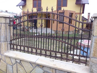 Imagine pentru Gard din fier forjat model G046