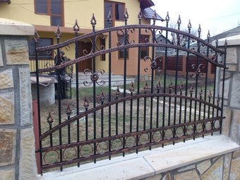 Imagine pentru Gard din fier forjat model G046