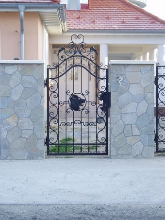 Imagine pentru Poarta din fier forjat P155